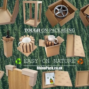 Embalagem de papel resistente