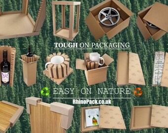 Zwaar uitgevoerde papieren verpakking