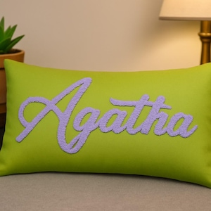 Personalized Pillow Covers - Custom Embroidered Cushions for Birthdays, Weddings & Baby Showers - Unique Gifts for Family and Couples