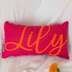Personalized Pillow Covers - Custom Embroidered Cushions for Birthdays, Weddings & Baby Showers - Unique Gifts for Family and Couples