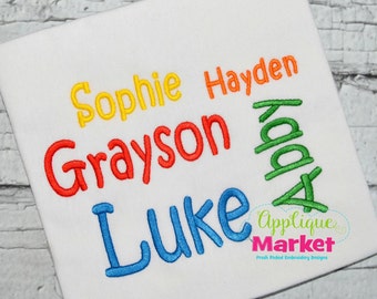 Machine Embroidery Design Font Monogram Little Hands Alphabet INSTANT DOWNLOAD