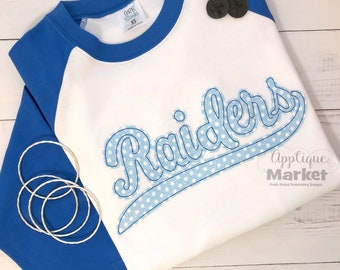 Machine Embroidery Sporty Script Applique Bean Stitch Alphabet Font INSTANT DOWNLOAD