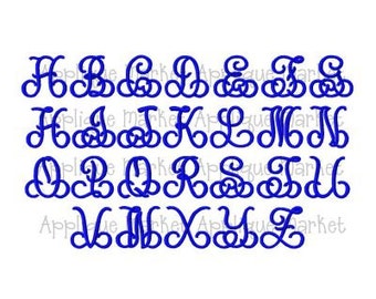 Machine Embroidery Design Font Splendid Monogram Font with Bonus Frames INSTANT DOWNLOAD