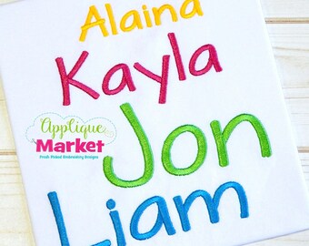 Machine Embroidery Design Alphabet Font When Oceans Rise Alphabet INSTANT DOWNLOAD