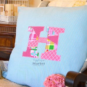Machine Embroidery Design Applique Patchwork Serif Applique Alphabet INSTANT DOWNLOAD