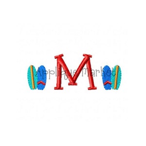 Machine Embroidery Design Surf Mini Monogram INSTANT DOWNLOAD