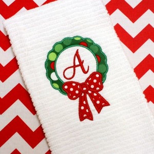 Machine Embroidery Design Applique Wreath Applique Alphabet INSTANT DOWNLOAD