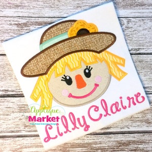 Machine Embroidery Design Embroidery Scarecrow Girl INSTANT DOWNLOAD