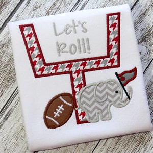 Machine Embroidery Design Applique Football Goal Elephant INSTANT DOWNLOAD