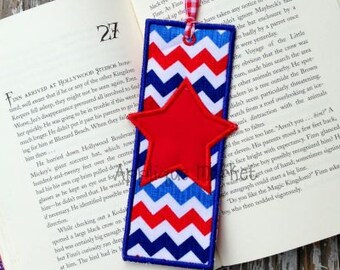 Machine Embroidery Design Applique Appli-Pocket Star Bookmark INSTANT DOWNLOAD