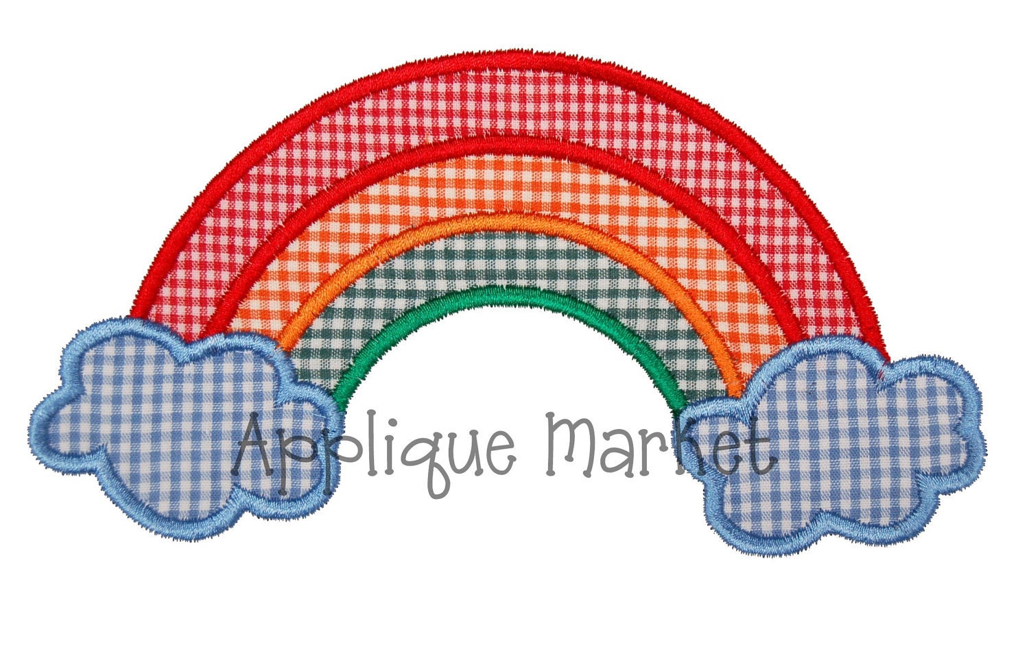 Machine Embroidery Design Applique Rainbow INSTANT DOWNLOAD - Etsy