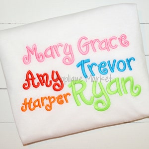 Machine Embroidery Design Alphabet Font Happy INSTANT DOWNLOAD