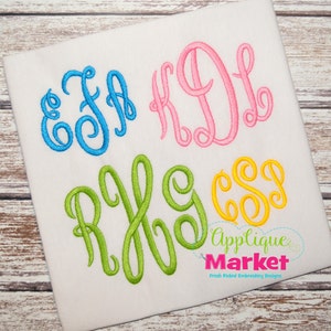 Machine Embroidery Design Embroidery Regal Monogram Font INSTANT DOWNLOAD