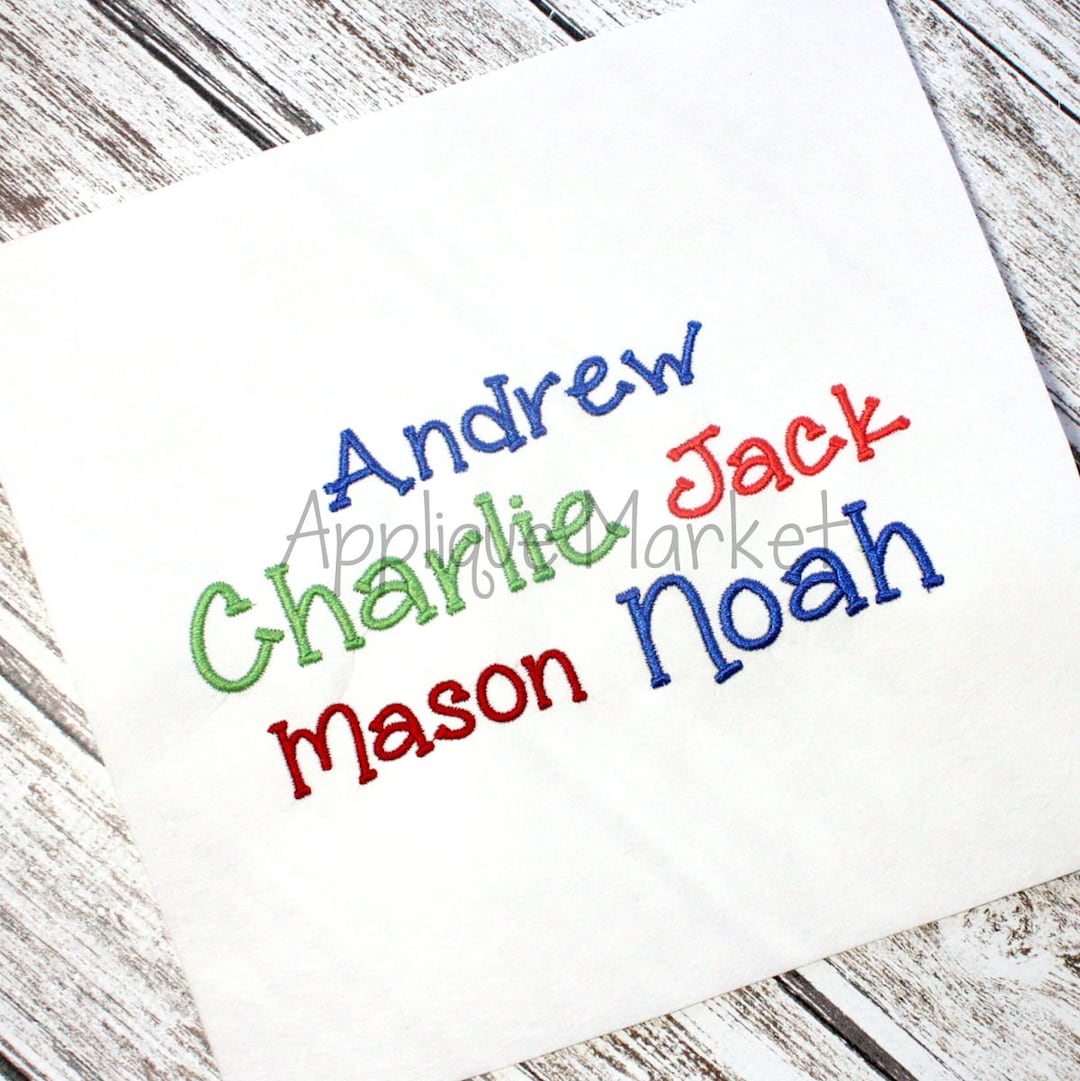 Machine Embroidery Design Alphabet Font Charlie Monogram INSTANT ...
