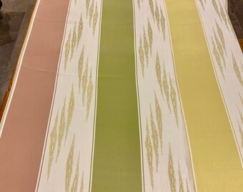 Unique 70s Reversible Striped Fabric for Upholstery and Home Décor - 15 Yards Available