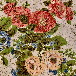 Impresionante tela de algodón de estilo Hollywood Glam de los años 40 para tapicería y decoración del hogar, 5 yardas