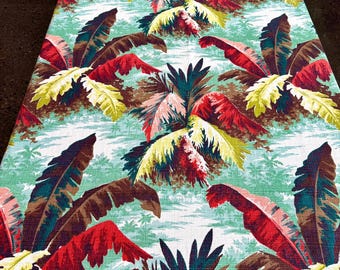 1940年代の花柄樹皮布ファブリックパネル - Etsy 日本