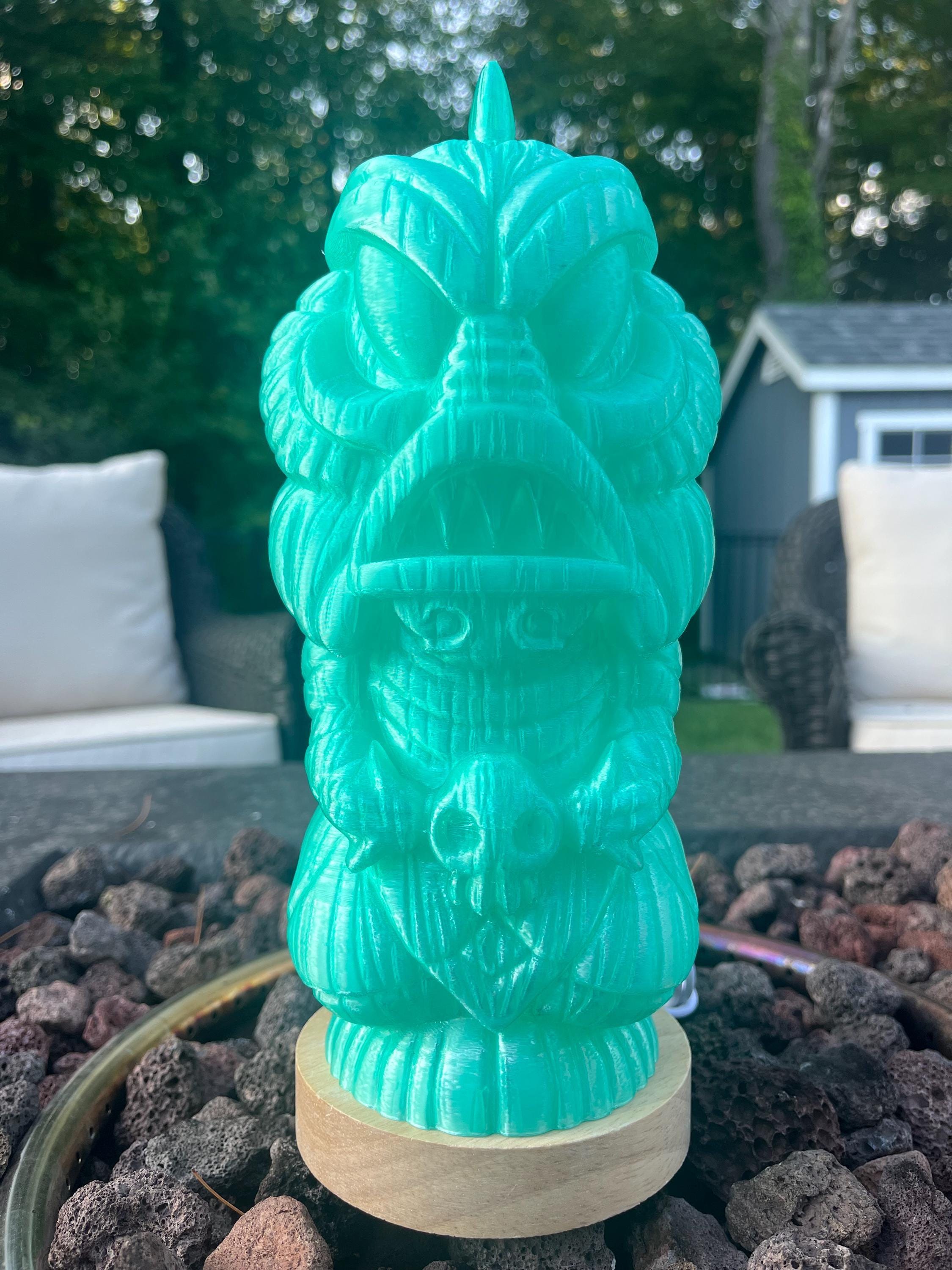 Hawaiian Tiki Lamp - Etsy