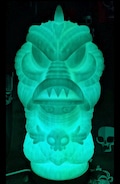 Tiki Bar Monster Light: Color Changing LED, Hawaiian Surf Decor