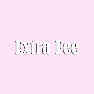 Extra Fee
