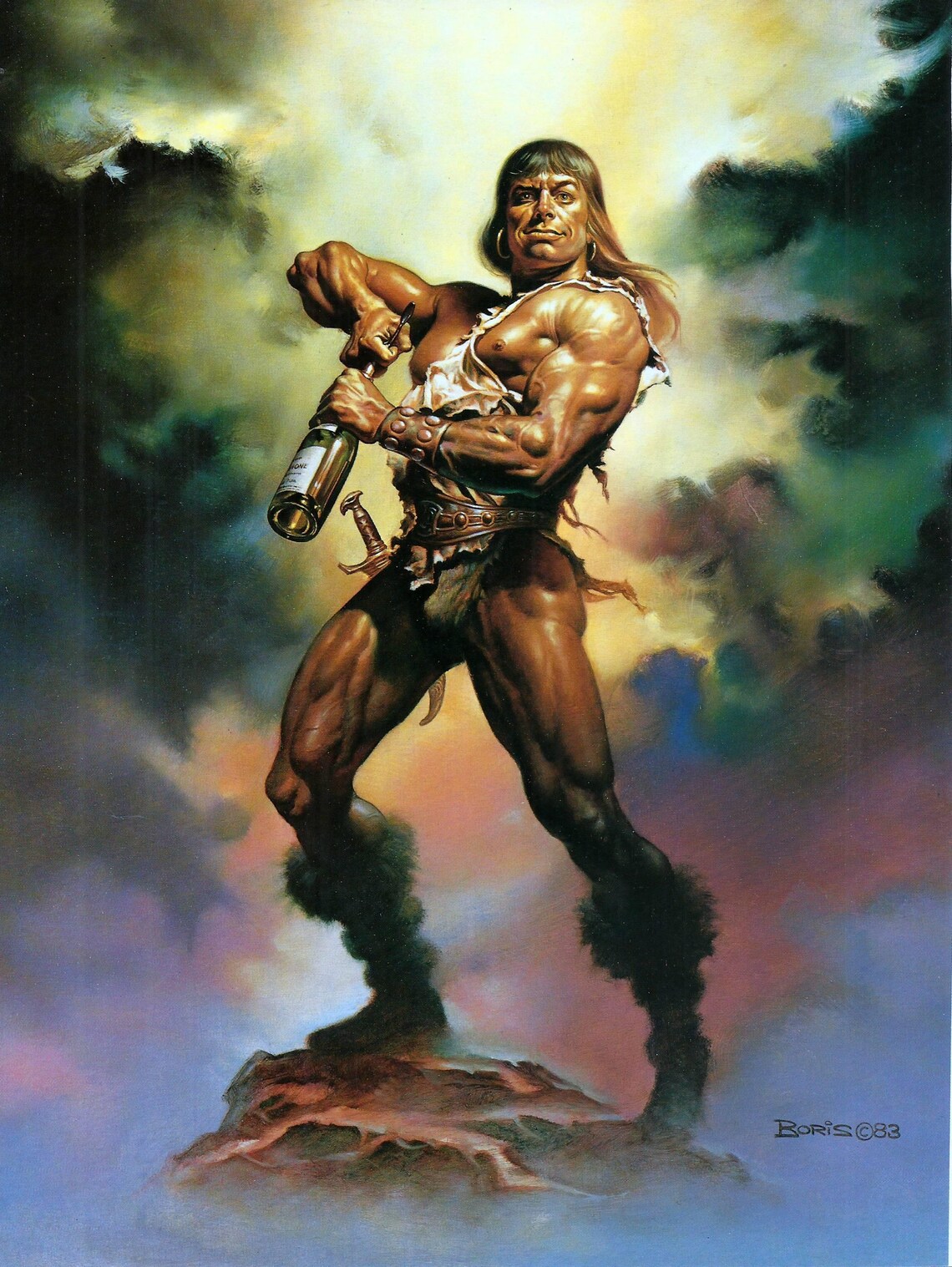 Boris Vallejo Sci-fi Fantasy Art Print - Double-sided Book Page - Etsy