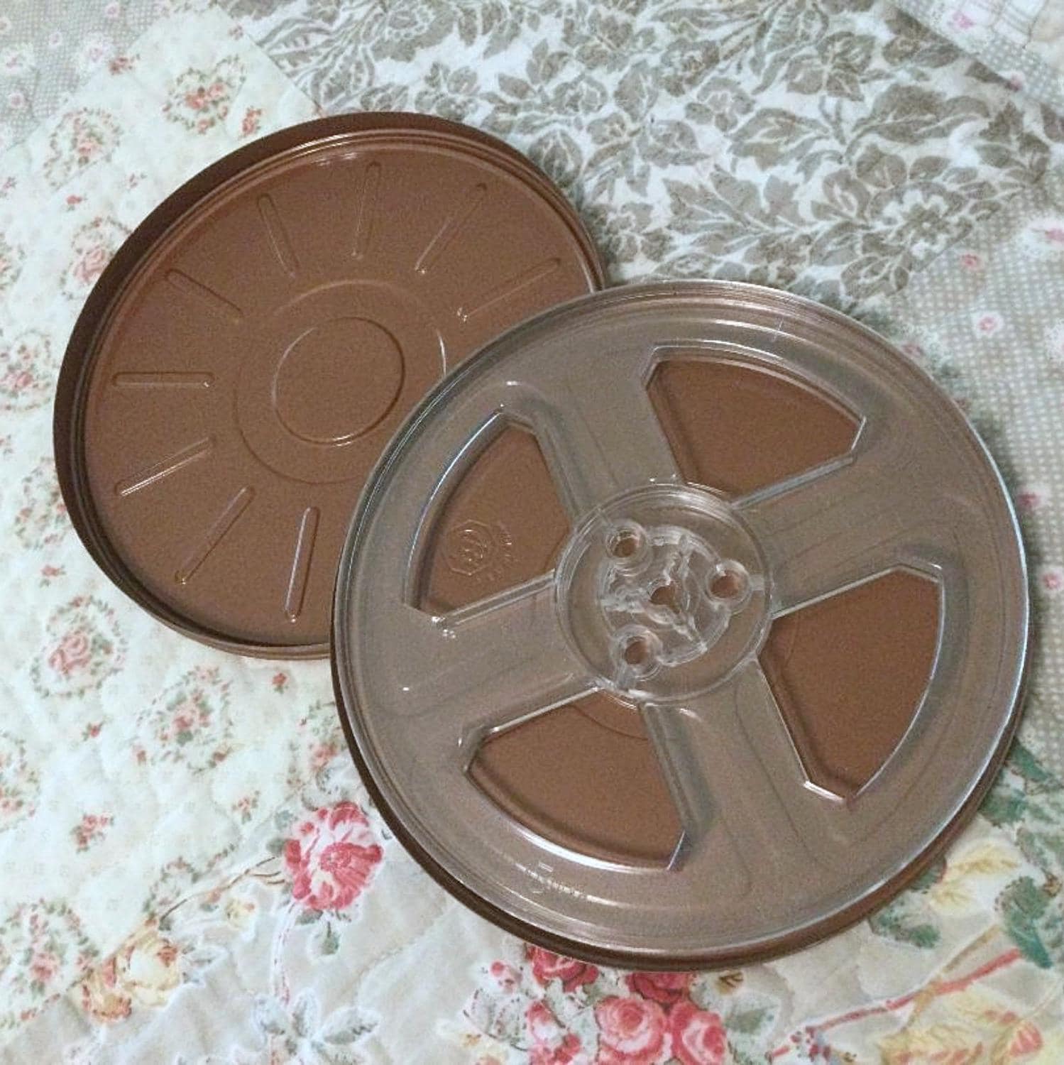 Vintage Goldberg Brothers Movie Reel: Steel Case, 7-inch Media