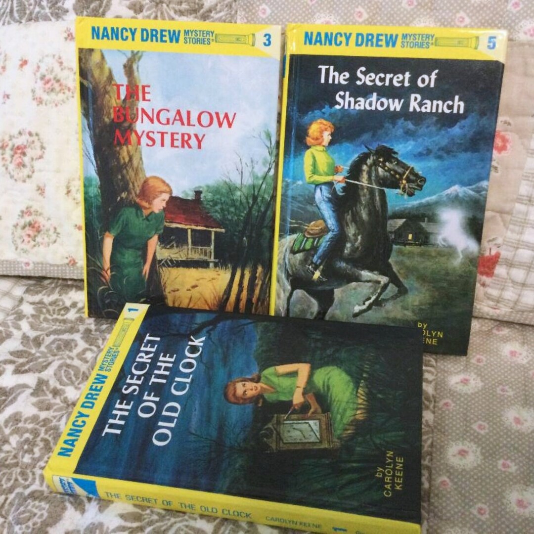 Three Nancy Drew Books, Like New, Very Nice Condition, Carolyn Keene