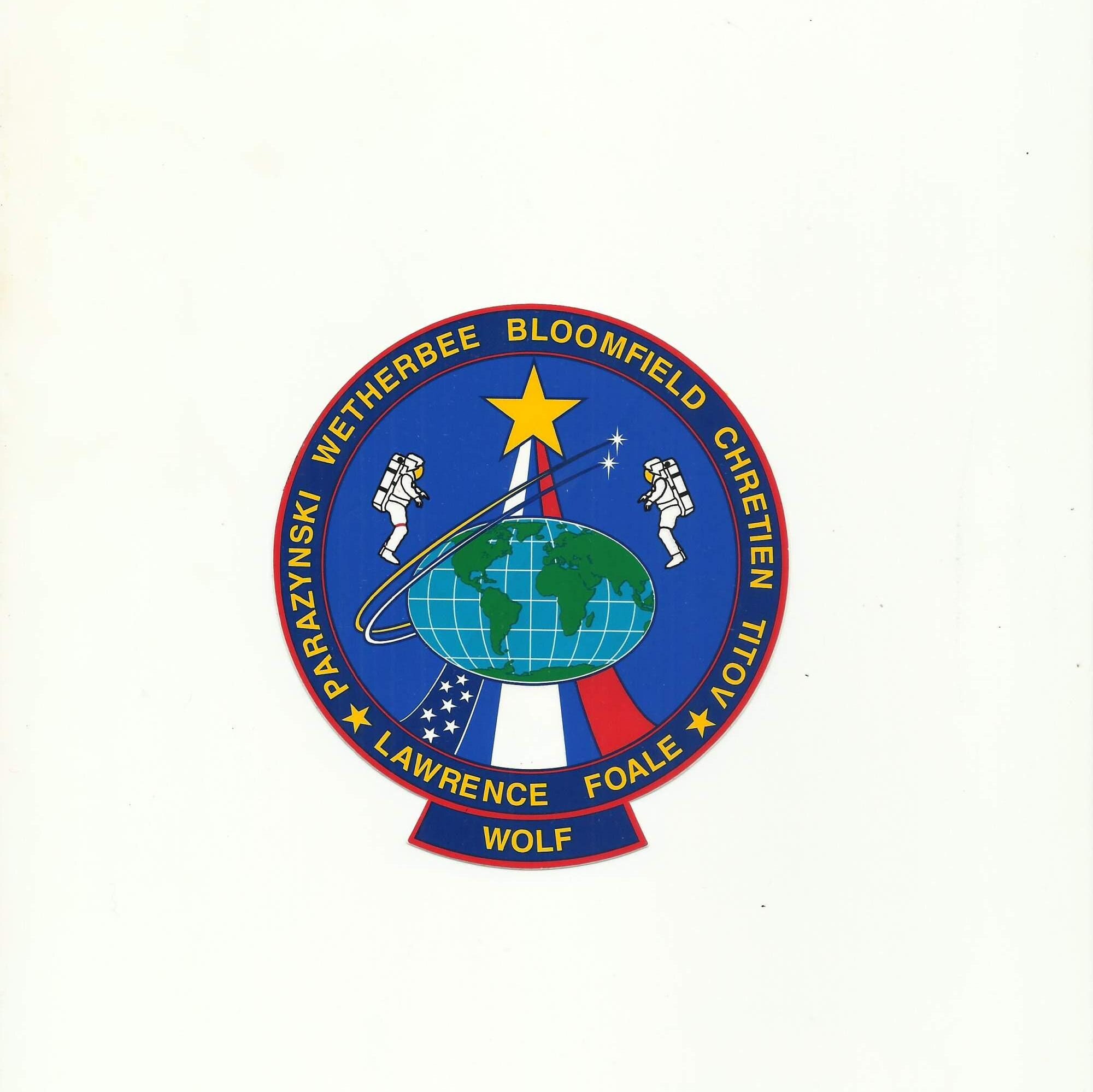 Johnson Space Center Patch NASA Crew Patch Decal, STS-86, Johnson Space Center Souvenir, Astronaut ...