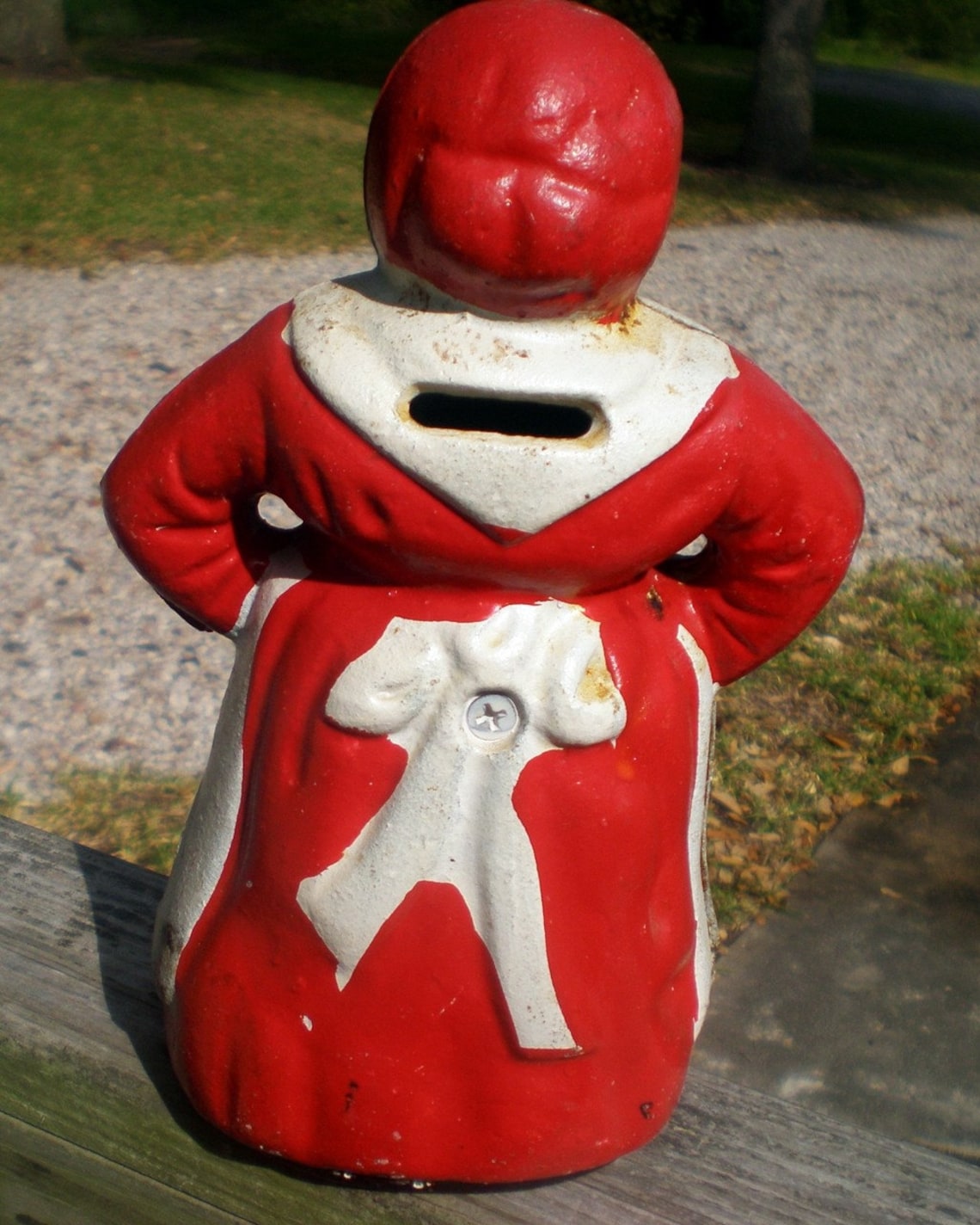 Vintage Cast Iron Bank Aunt Jemima Black Americana Coin Bank Etsy