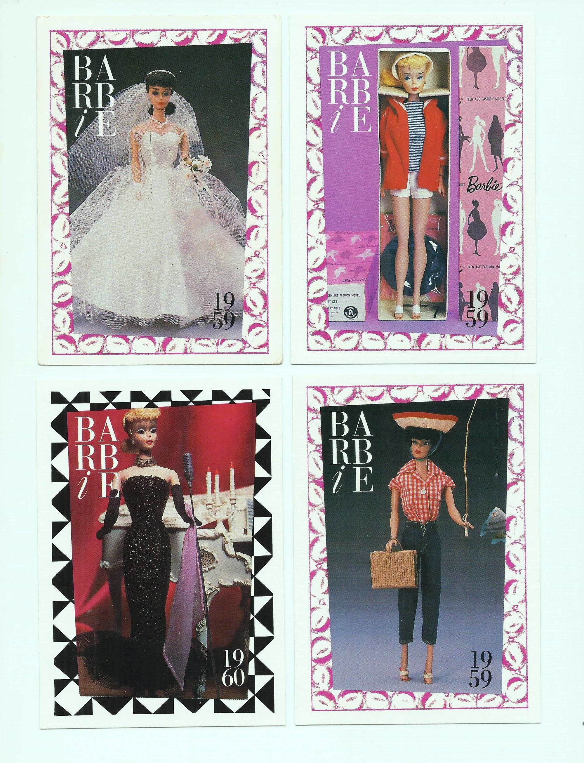 1990 barbie trading cards