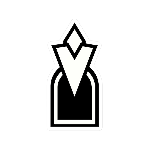 Décalcomanie en vinyle Waypoint Icon, Sticker Quest Finder, Stickers gaming, Stickers ordinateur portable, Décoration de salle de jeux, RPG, Amateur de fantastique