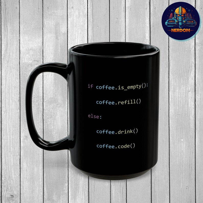 Programmer Mug, Coding Coffee Mug, Programmer Gift, Developer Gift, Python Coding Mug, Computer Science, Coder Gift, Coding Mug, Coffee Cup image 6