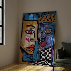 Basquiat Wall Art, Art Poster, Abstract Graffiti Print, Urban Decor, Jean Michel Basquiat, Fine Art Prints, Modern Home Decor