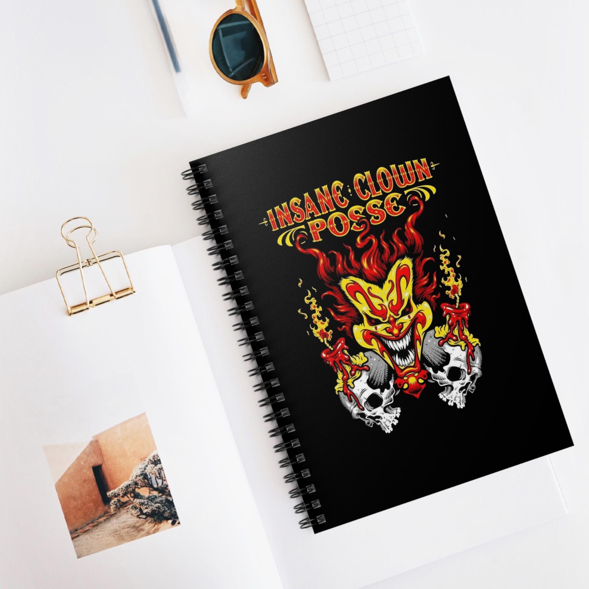 Insane Clown Posse Jester Paperback Journal Stationery Insane Clown Posse Jester Paperback Journal Stationery