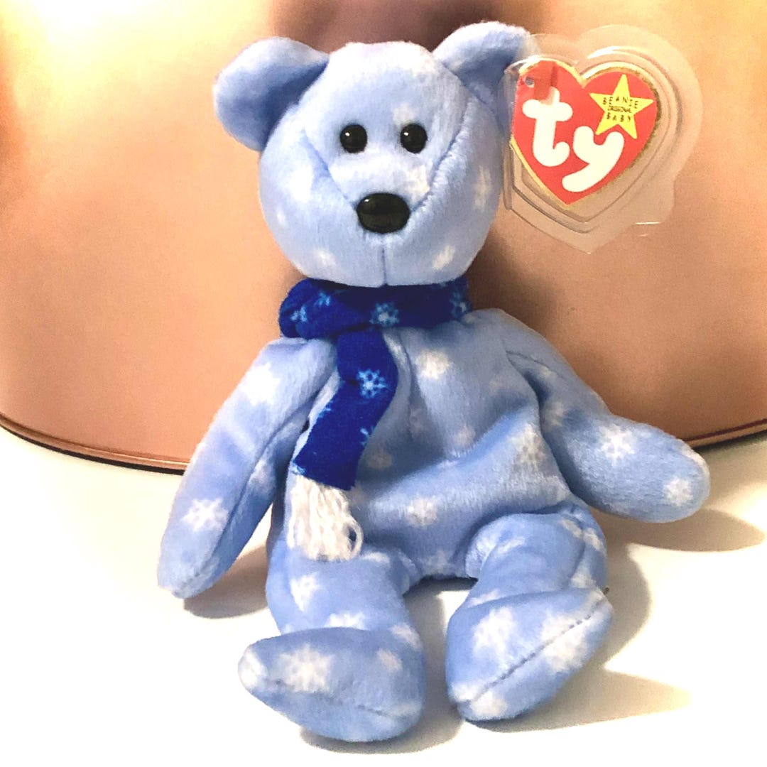 NWT Ty Beanie Babies 1999 HOLIDAY TEDDY Bear Born Dec 25, 1999