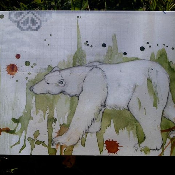 Polar Bear Greetings Card