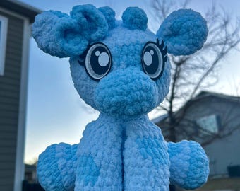 Crochet Sitting Cows