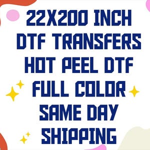 Custom DTF Transfer: Full Color Heat Transfers, Iron On Decal