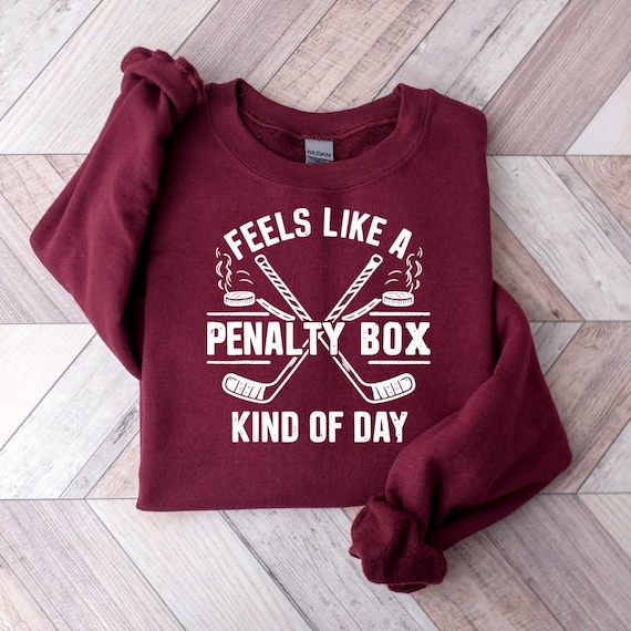 Penalty Box Hockey Hoodie - Funny Unisex Sweatshirt