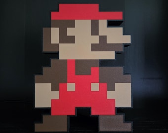 Mario NES LED Sign Lightbox
