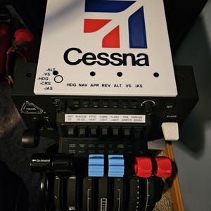 Mousepad with AP key for Honeycomb Bravo, Cessna