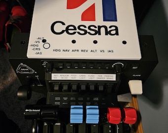 Mousepad with AP key for Honeycomb Bravo, Cessna