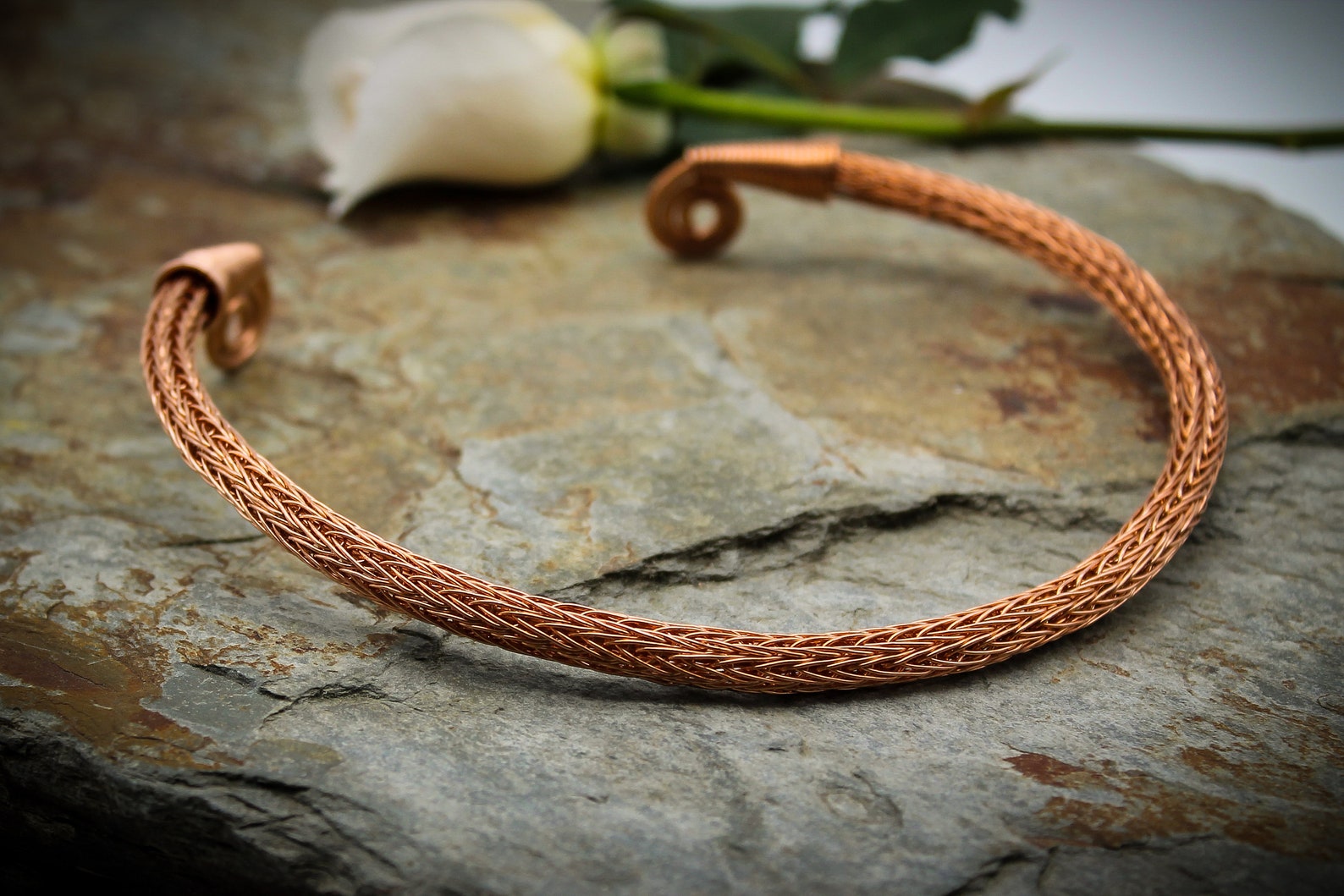 Neck Torque Viking Knit Neck Torc - Copper, Celtic Torq or Torque - Wire Woven ...