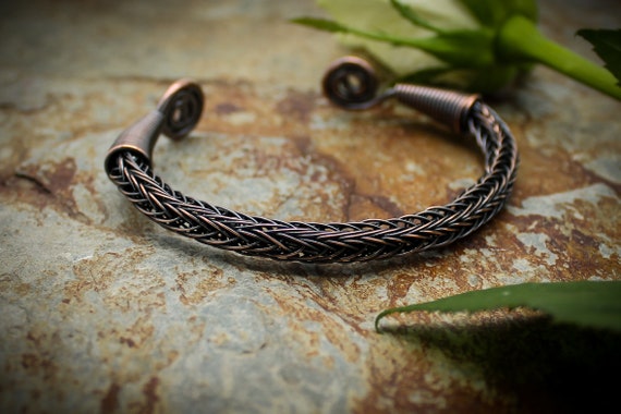 Hand-forged Twisted Steel Torc Viking or Celtic Bracelet With Anti-rust  Finish Medieval/blacksmith-made/hammered/jewelry/cuff/band - Etsy