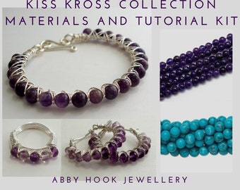 Kriss Kross Jewelry Collection Materials kit With Digital Tutorials