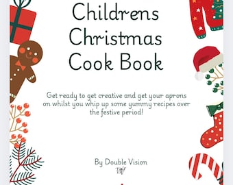 Libro de cocina navideña para niños