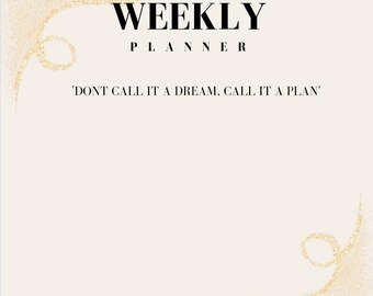 Four Weekly Planner