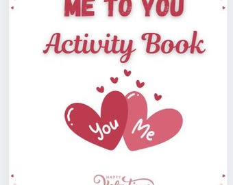 Valentines Day Childrens Activity Book DIGITAL