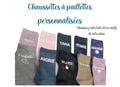 Chaussettes à Paillettes Personnalisées. Idéal cadeau pour femme et cadeau anniversaire pour Femme, cadeau mamie, cadeau maman product logo