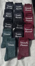 Personalized Sequin Socks. Ideal gift for bachelorette parties or weddings. product logo